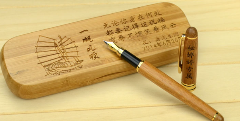 激光打標(biāo)機可以在文具用品上隨意打標(biāo)嗎？  第2張