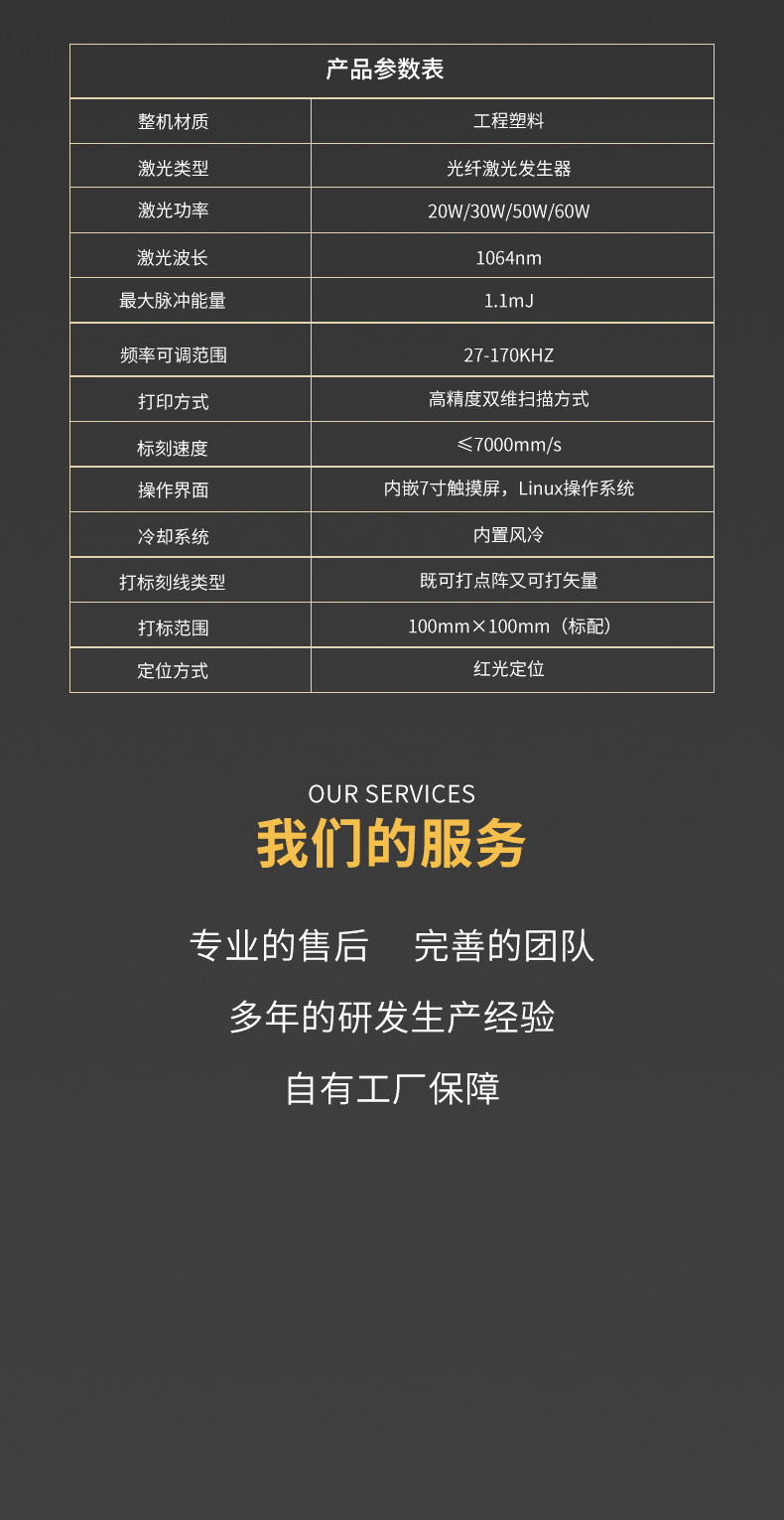 手持桌面兩用激光打標機  第3張